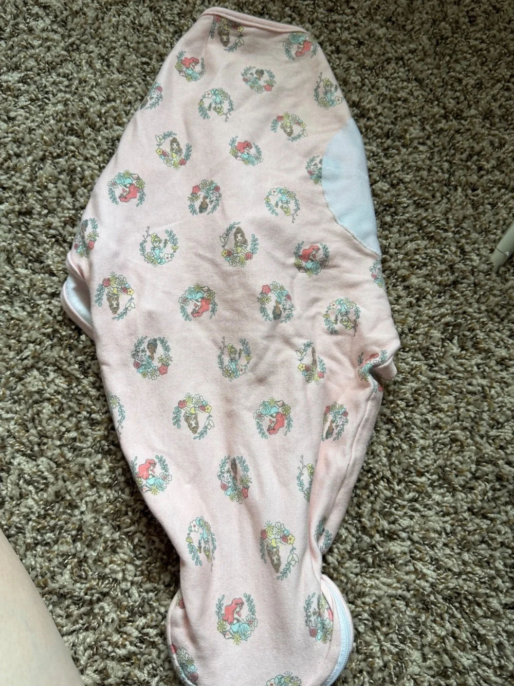 3 pack aden + anais Disney princess swaddles 0-3mo